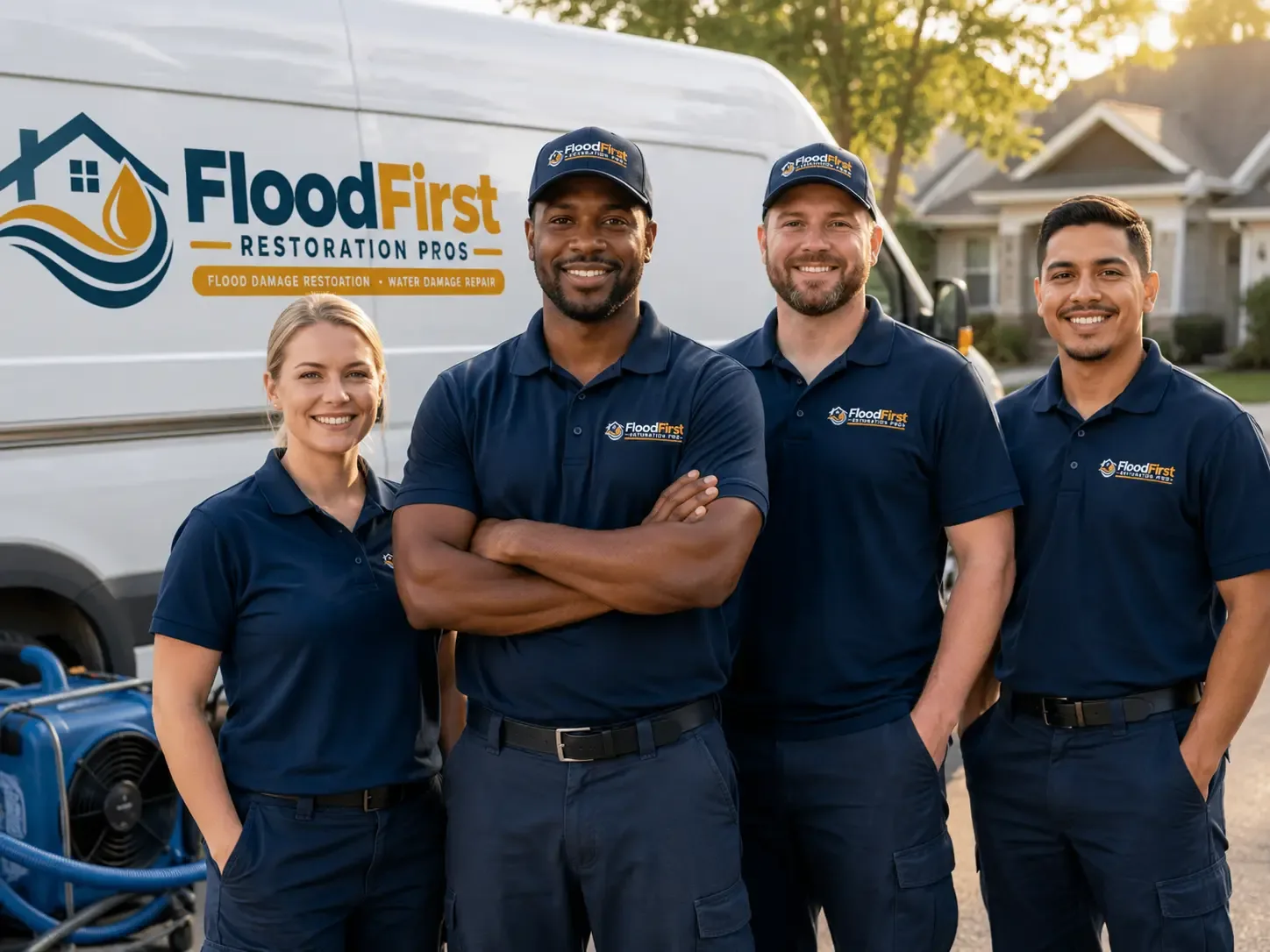 Flood Damage Restoration company in Franktown, VA